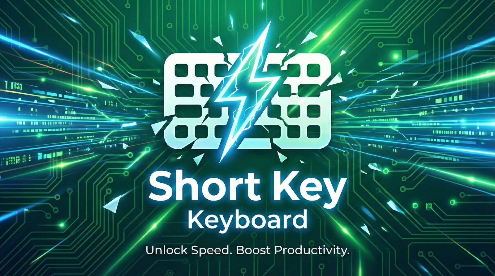 Shortkey Keyboard App Preview